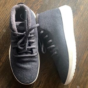 Allbirds wool hi top lace up sneakers